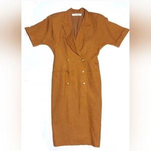 Tahari Vintage Midi Dress Size S